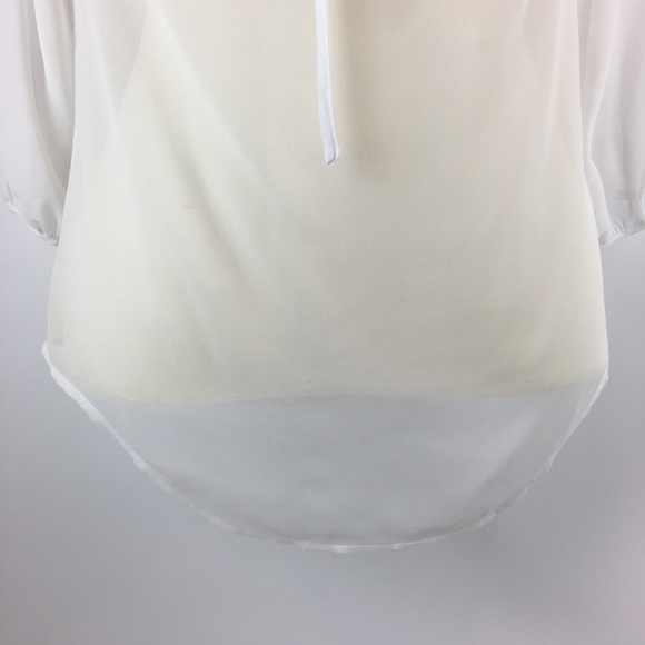 Christin Michaels White Blouse - Picture 4 of 6